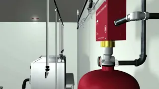 The KITCHEN KNIGHT II Fire Suppression System from PYRO-CHEM - English Version