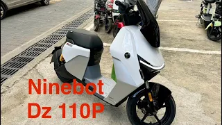 Ninebot Dz 110P - «дешевая» замена флагману E300P?? Краткий обзор электроскутера