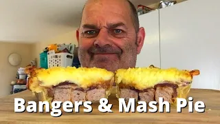 Bangers & Mash Pie | Shortcrust Pastry