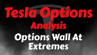 Tesla Stock Options Analysis | Options Wall At Extremes | Tesla Stock Price Prediction