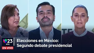 En vivo 🔴 Elecciones en México: mira el tercer debate presidencial