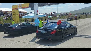 Mercedes Benz S63 AMG vs BMW M6