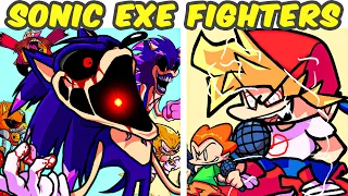 Friday Night Funkin' VS Triple Trouble Remix VS The Fighters V1.0 VS Sonic.EXE (FNF MOD/Alternative)