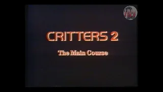 Critters 2: The Main Course (1988) - VHS Trailer [First Release Home Entertainment Video]