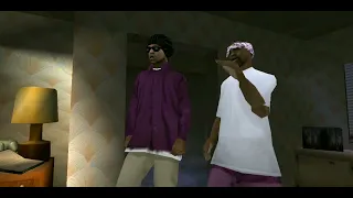 The Ballas Story Mission #1 (The Green Sabre) GTA San Andreas