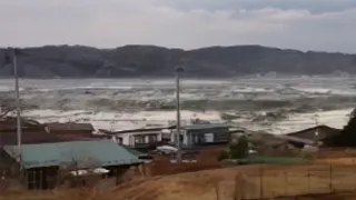 2011 Japan Tsunami - Akamae High School, Miyako City. (Full Footage)