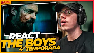 THE BOYS 4ª TEMPORADA - TRAILER REACT