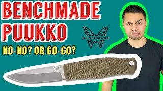 BEST or WORST BENCHMADE Fixed blade!?!? | Puukko 200 Review | Hiking? Camping? Everyday Carry?