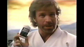 1992 Chuck Norris Right Guard Deodorant TV Commercial