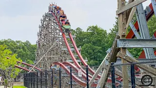 Twisted Timbers Off-Ride Kings Dominion July 2021 (4K60FPS - No Copyright)