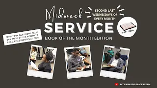 Wednesday Mid-Week Service - Book of the Month Edition //  September 22nd 2021 Livestream!