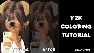 y2k Zepeto Coloring Tutorial!! (HIGHLY REQUESTED)