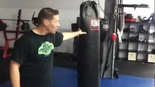 Low Front Kick to Knee by Coach David Alexander