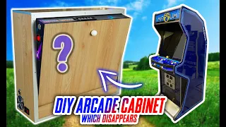 INCREDIBLE!! I put a ARCADE ROOM inside a shoe cabinet