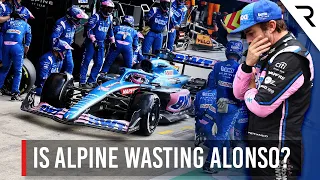 How Alpine is becoming the third F1 team to waste Fernando Alonso