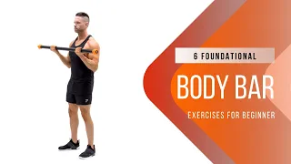 6 Body Bar Exercises For Beginners / RitFit® Workout Guide [NO REPEAT]