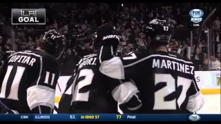 Los Angeles Kings Score 3 Goals in Under 2 Minutes vs Predators 01/03/15