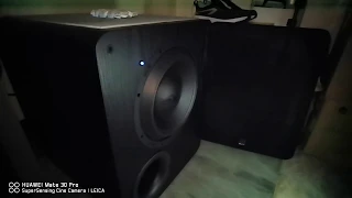 Svs Pb1000 subwoofer low frequency (Slow motion)