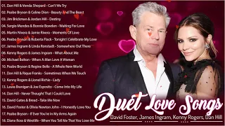 James Ingram, David Foster, Peabo Bryson, Lionel Richie, Dan Hill 💕 Duets Songs Male And Female 💕