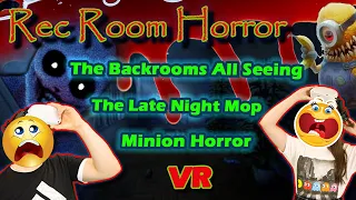 Rec Room Halloween 2022 Content (Minion Horror / The Backrooms All Seeing / The Late Night Mop)