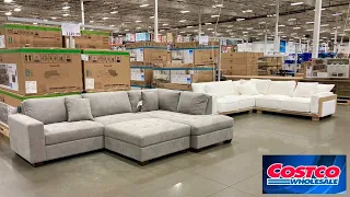 COSTCO SHOP WITH ME FURNITURE SOFAS ARMCHAIRS APPLIANCES KITCHEN BLENDERS SHOPPING STORE WALKTHROUGH