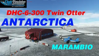 Antarctic Flight DHC6 Twin Otter | Marambio - Ushuaia |  MSFS 2020