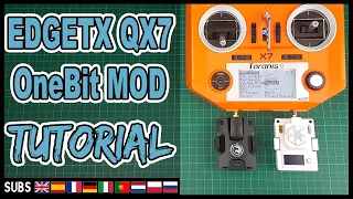 FrSky QX7 ACCST - EDGETX OneBit Mod (CrossfireExpressLRS Low Latency)