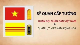 Sĩ quan cấp tướng của Quân đội nhân dân Việt Nam và Quân lực Việt Nam Cộng Hòa