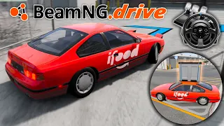 Entregando iFood só que no DRIFT - BeamNG.drive CARREIRA #1