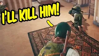 Taking a hostage in PUBG