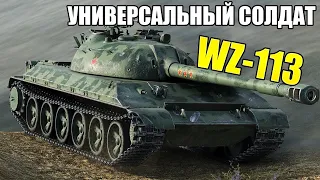 ОБЗОР WZ-113 WOT BLITZ (TANKS BLITZ) - УНИВЕРСАЛЬНЫЙ ТТ