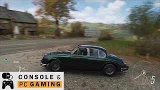 xbox car games - Forza Horizon 4 -  Jaguar MK2, BMW 1973,  Fiat Sport Spider 124