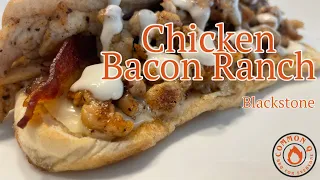 The Best Chicken Bacon Ranch Sandwich | Blackstone Griddle