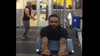 50 Cent, Jim Jones In The Gym Getting Readdy For Muscle & Fitness