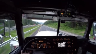 2018 Peterbilt 389 driving thru the Nc river gorge (vlog #27)