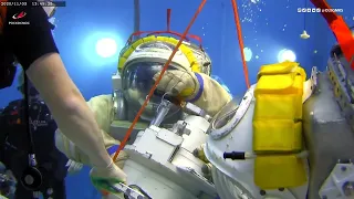 Working out the Spacewalk Cyclogram in the Pool //EVA-52 - April 18, 2022//