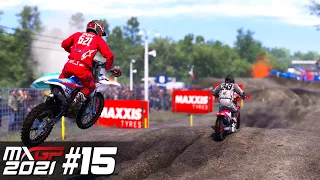 Enfin en 450cc pour la carrière MXGP 2021 ! #15