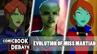 Evolution of Miss Martian in Cartoons, Movies & TV in 5 Minutes (2019)