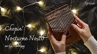 쇼팽 녹턴20번-영화'피아니스트'ost 칼림바(Chopin Nocturne No.20-'The Pianist'ost kalimba cover)