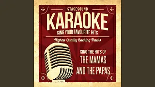 Monday, Monday (Originally Performed By The Mamas And The Papas) (Karaoke Version)