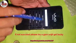 Vivo 1812  Y81i || How to Remove Pattern Lock Free Vivo 1812 (Y81i)