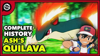 Ash's Quilava: From Cyndaquil to POWERHOUSE | Complete History