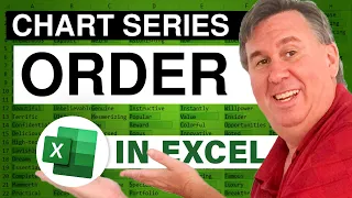 Excel - Change Series Order in Excel Chart or Graph - Episode 1273