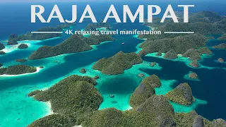 4K JOURNEY TO RAJA AMPAT: A VISUAL SYMPHONY OF BEAUTY & TRANQUILITY