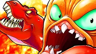 GIANT OCTOPUS WITH T-REX TENTACLE! - Octogeddon Part 3 | Pungence