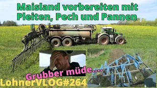 LohnerVLOG#264 Grubber durchgebrochen, Gülle fahren mit Fendt Vario 936 und Kaweco I WTK Beleuchtung