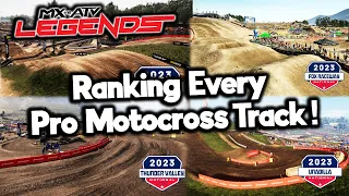 Ranking every Pro Motocross Track - MX vs ATV Legends