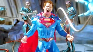 Injustice 2 All Super Moves on Superman (No HUD) 4K UHD 2160p