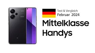 TOP–7. Die besten Mittelklasse Handys. Februar 2024. Test & Vergleich | Deutsch