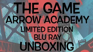 "The Game" Arrow Academy Limited Edition Blu Ray Unboxing